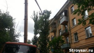 ООО «Прогресс» опилило деревья на ул. Гвардейской