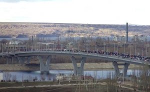 Открытие моста «Победы». Жители Балакова жалуются на отсутствие съезда и разбитые дороги