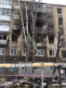 Взрыв газа в Саратове. Две квартиры остаются без света и воды