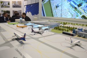 Проект строительства аэропорта в Сабуровке представлен на национальной выставке