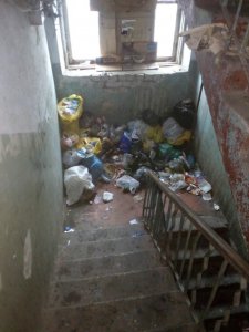 На Карте свалок появились шокирующие фото мусорки в саратовском общежитии
