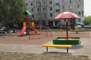В Саратовской области отремонтирована 91 дворовая территория