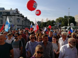 На митинге против пенсионной реформы требовали отставки Радаева