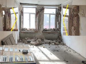 Саратовцам советуют проходить подальше от здания бывшей гостиницы «Россия