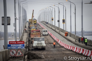 На ремонт моста Саратов – Энгельс уже потрачено 95 млн рублей