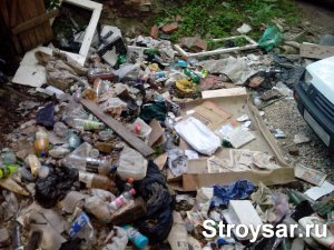 ООО «Феникс - С» 3 месяца не вывозит мусор из двора дома на Советской