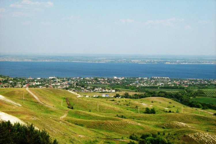 Картина окрестности хвалынска