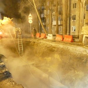 Энергетики устранили аварию на теплосетях на Тверской