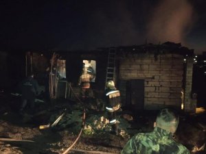 На пожаре в Красном Текстильщике погибли женщина и двое детей