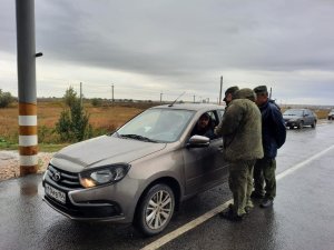 На границе Саратовской области и Казахстана заработал мобильный призывной пункт