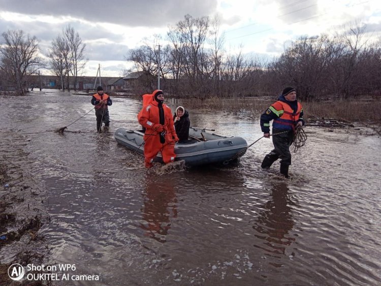 Паводок. В Саратовской области затоплены придомовые территории, мосты и дороги