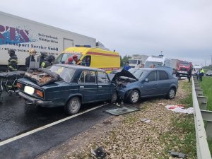 В ДТП в Гагаринском районе один человек погиб, трое пострадали