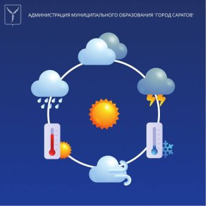 Саратовцев предупреждают о возможной грозе