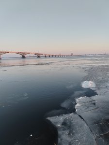 Запрет выхода на лед на Волге снова продлили