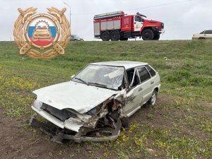 В ДТП на трассе под Энгельсом пострадали трое мужчин