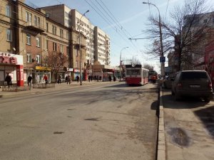 Обесточка заблокировала улицу Московскую
