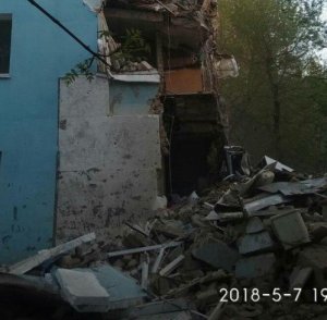 В Саратове обрушилось пятиэтажное общежитие