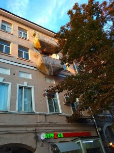 Опасные балконы проспекта Кирова