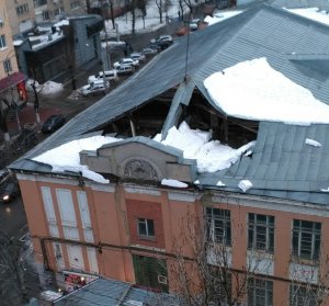 Здание с рухнувшей крышей оказалось выявленным памятником