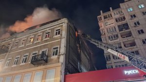 Ночью в Саратове горела гостиница «Россия»