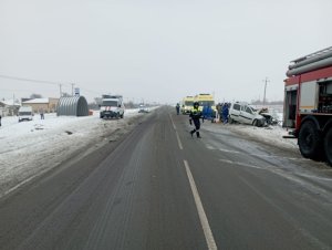 На трассе в Балаковском районе погибли четыре человека