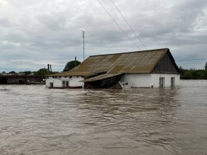 В Озинском районе подтопило 100 домов